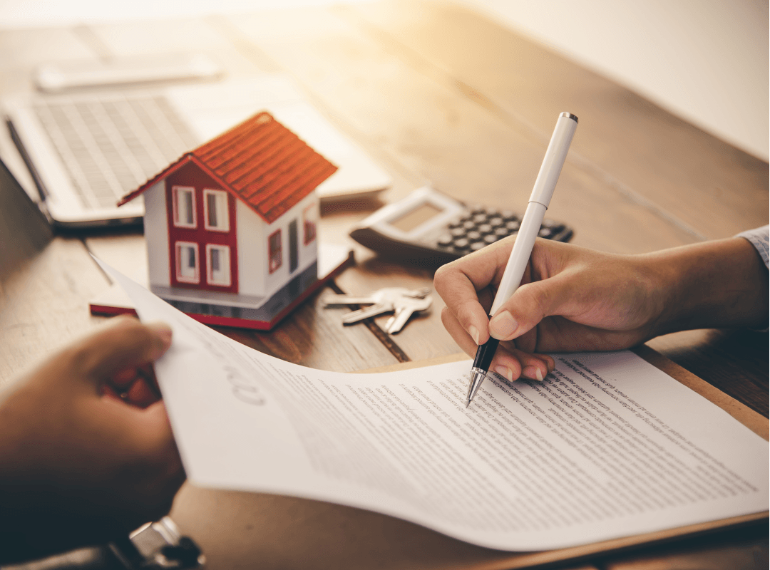 Process of selling a house for cash - contract terms