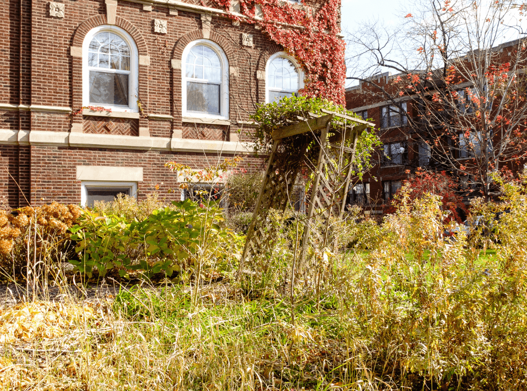 how to sell in a slow market - overgrown garden