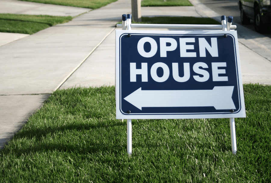 Mistakes to avoid when selling your house - open house