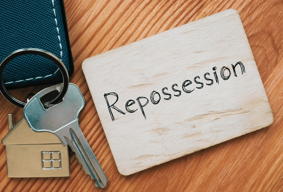 Selling your house for cash - repossession house keys