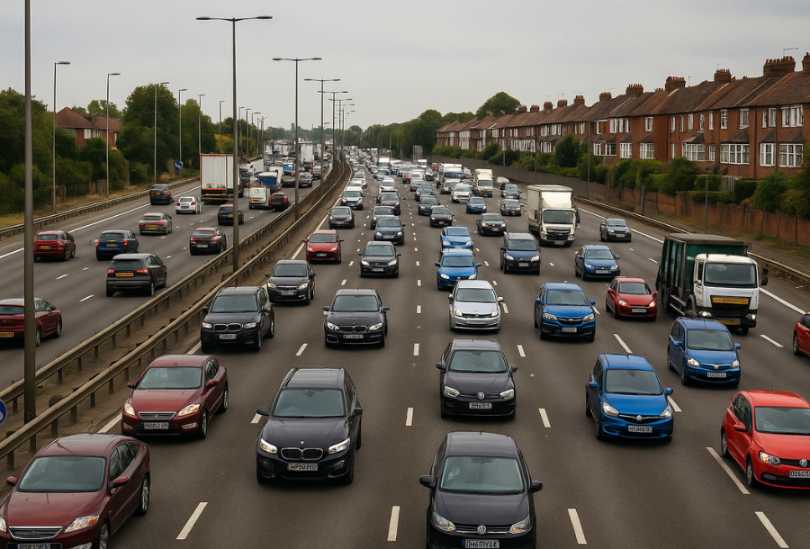 Problem properties - busy residential road with heavy traffic