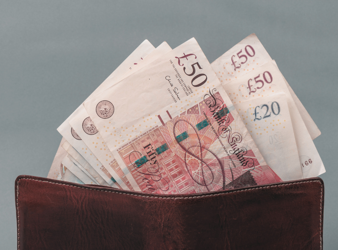 Mortgage repricing - wallet full of pounds