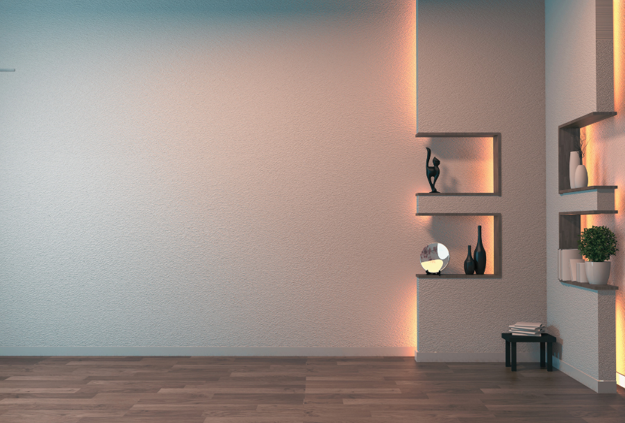 Empty house - lighting