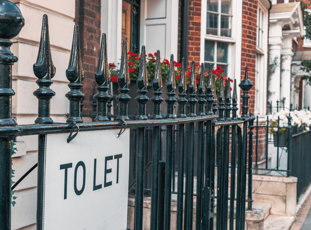 Selling apartment blocks - to let sign